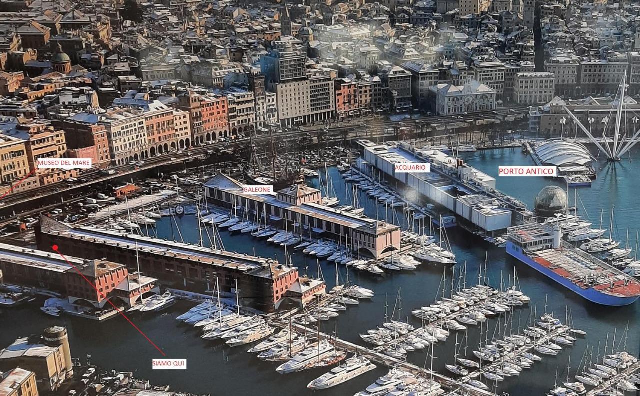 Ferienwohnung La Casa Sul Molo - Acquario Genua Exterior foto